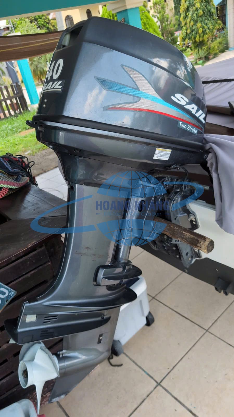 Ứng dụng thực tế động cơ máy thủy SAIL 40HP 2 thì